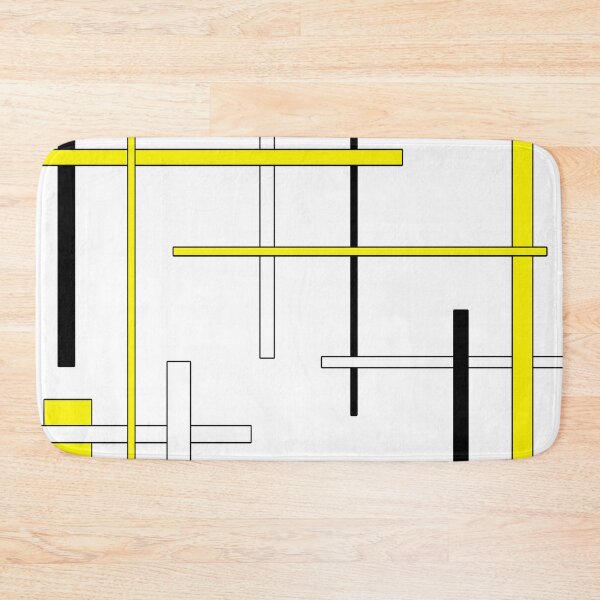 Item preview, Abstract geometric pattern - yellow. designed and sold by K.S ART.