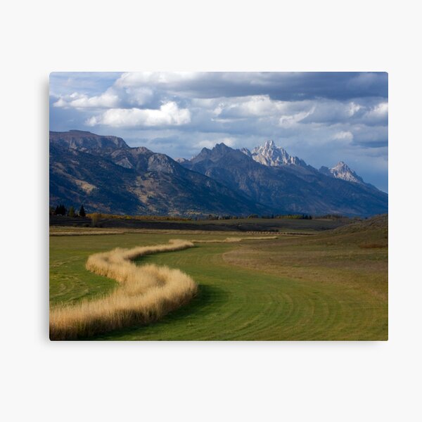 Curving To The Grand Canvas Print