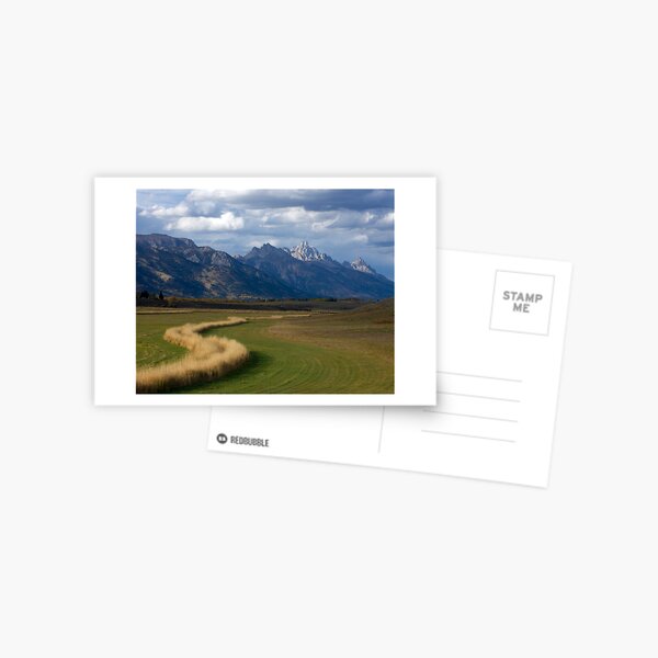 Curving To The Grand Postcard