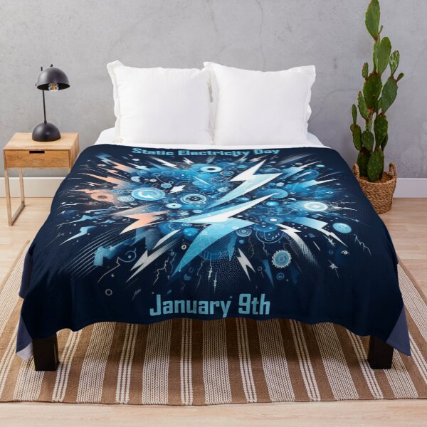 Item preview, Jan 9th - Static Electricity Day designed and sold by CrankyOldDude.
