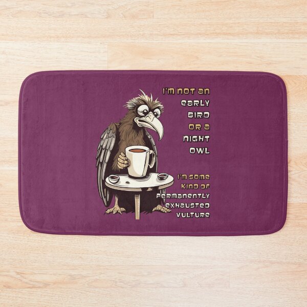 Item preview, I'm not an early bird or a night owl (#13) [Create a set!] designed and sold by SolidEarthArt.