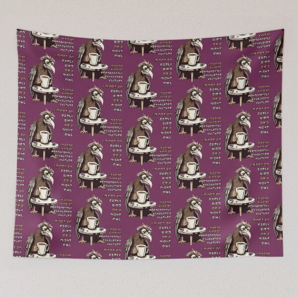 Item preview, I'm not an early bird or a night owl (#13) [Create a set!] designed and sold by SolidEarthArt.