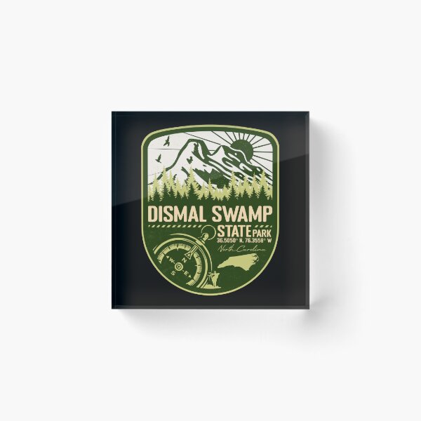 Item preview, Dismal Swamp State Park North Carolina - NC Green Badge Forest and Wilderness  designed and sold by mountainfad.
