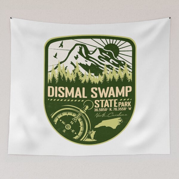 Item preview, Dismal Swamp State Park North Carolina - NC Green Badge Forest and Wilderness  designed and sold by mountainfad.