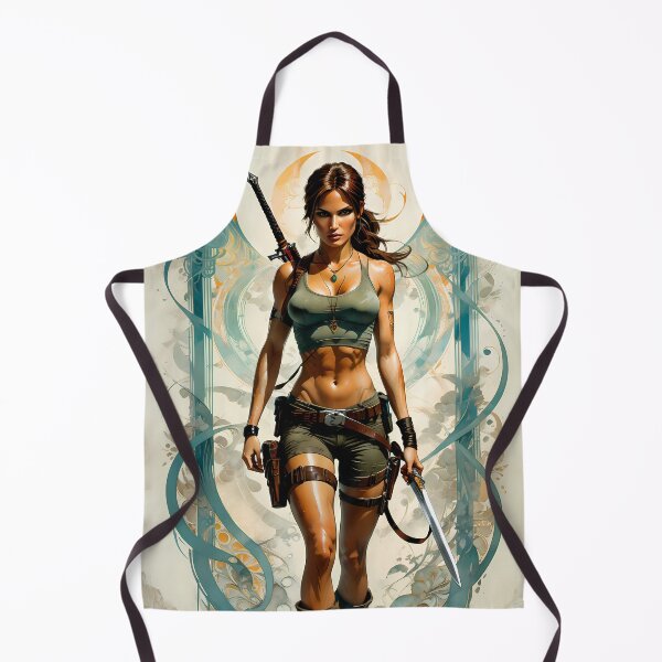Item preview, Lara croft inspired art nouveau design designed and sold by Singion.