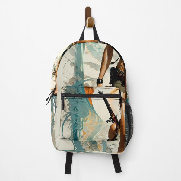 Item preview, Lara croft inspired art nouveau design designed and sold by Singion.