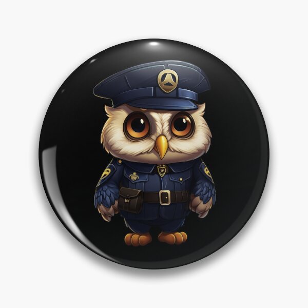 Item preview, Owl policeman designed and sold by Soulskier.