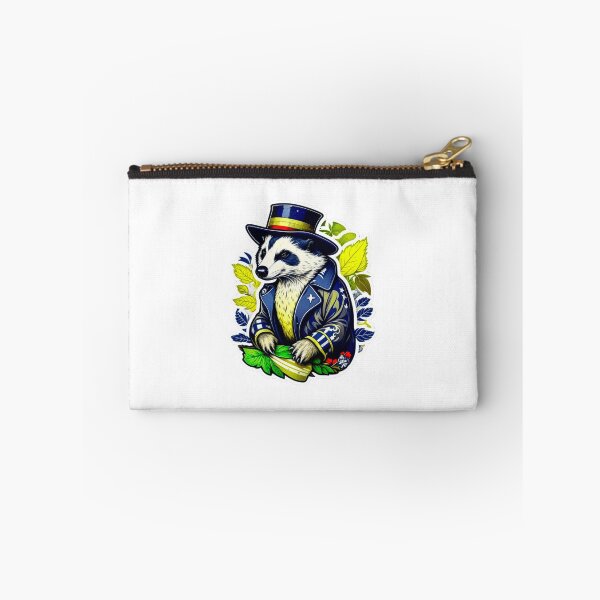 Item preview, The rococopunk American badger sticker designed and sold by spoo-art.