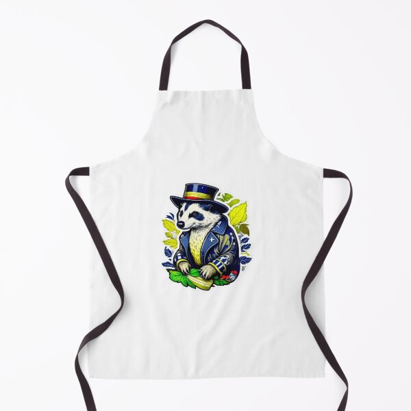 Item preview, The rococopunk American badger sticker designed and sold by spoo-art.