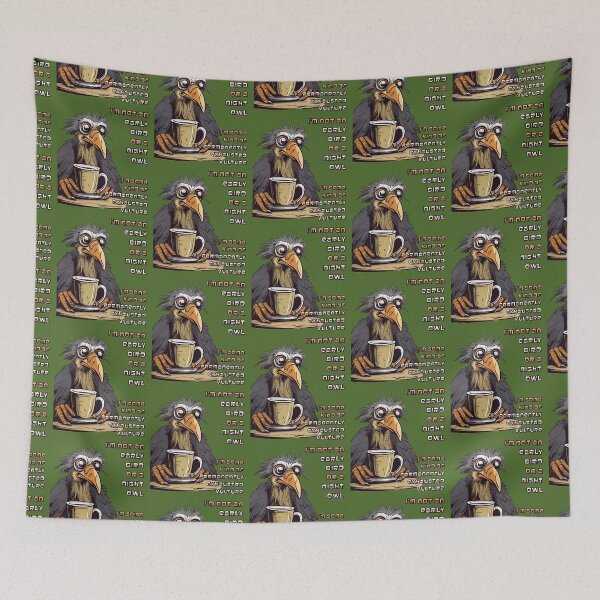 Item preview, I'm not an early bird or a night owl (#15) [Create a set!] designed and sold by SolidEarthArt.