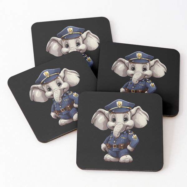 Item preview, Elephant police designed and sold by Soulskier.