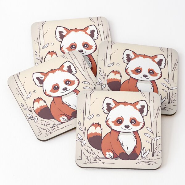 Item preview, Cute Red Baby Panda Design  designed and sold by VisualMotivator.