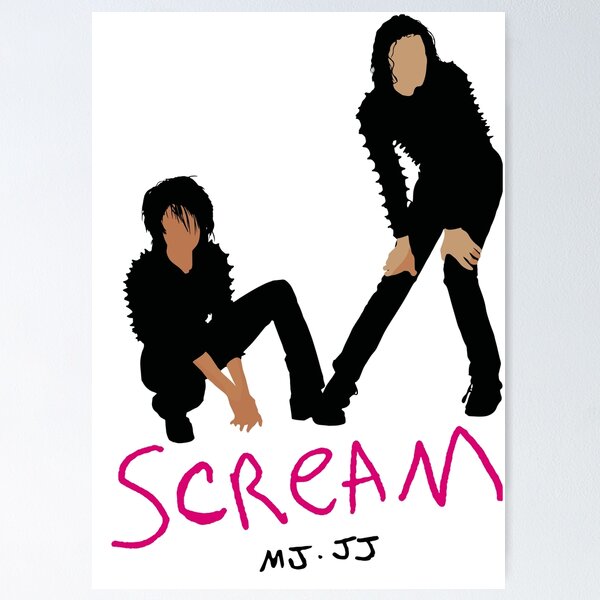 Scream - MJ / JJ - figures Poster