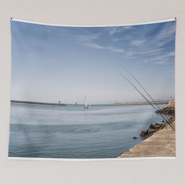 Item preview, Fishing River Duro Porto Portugal designed and sold by Lynn Bolt.