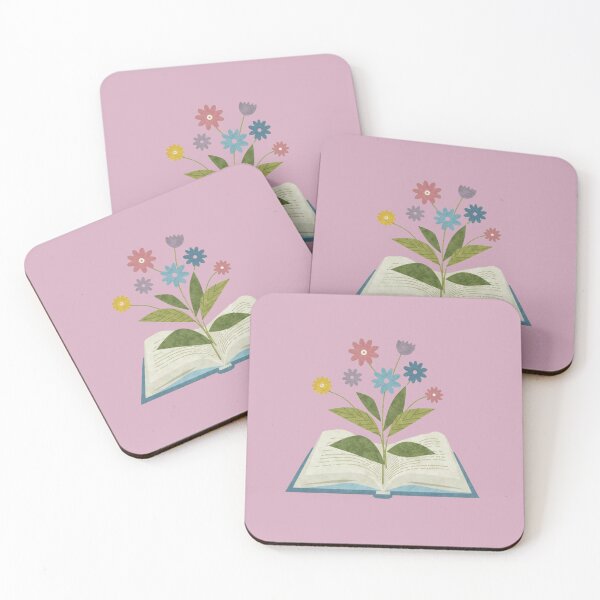 Item preview, flowers growing from book designed and sold by OLIHESSEL.
