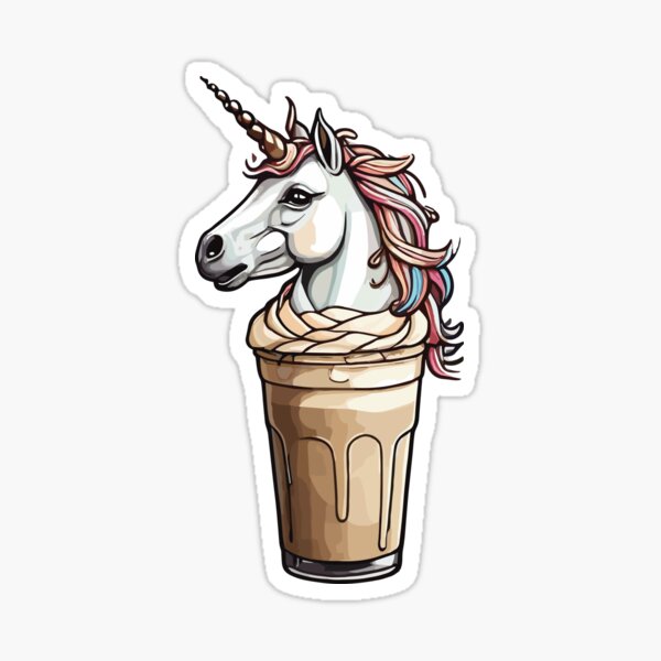 Starbucks Unicorn  Kawaii unicorn, Cute kawaii drawings, Unicorn