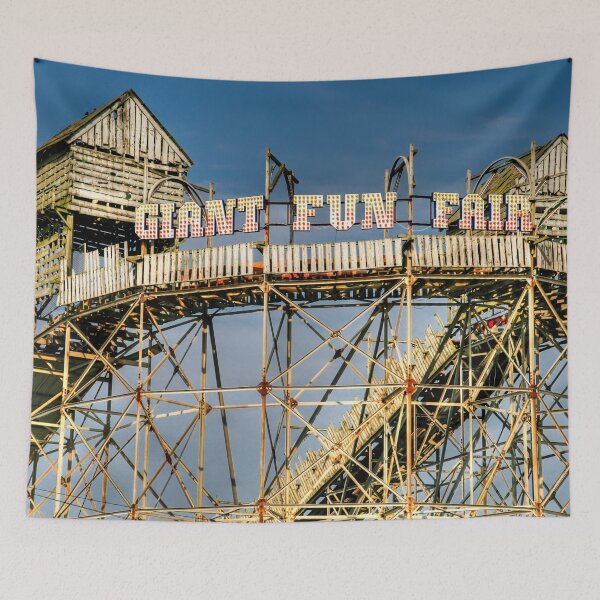 Item preview, Ocean Beach Funfair Rhyl designed and sold by AJEvans.