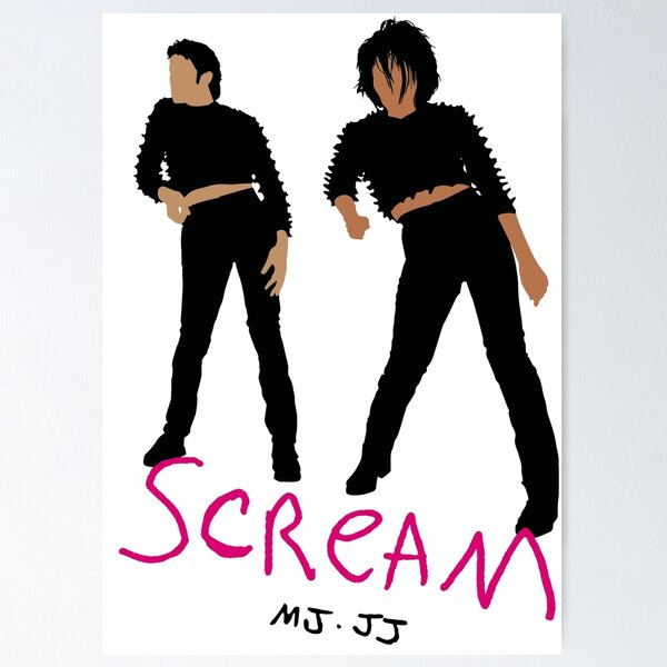 Scream - MJ / JJ - dancing Poster
