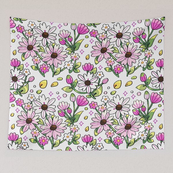 Item preview, Pink flowers 2 designed and sold by Distiny4919.