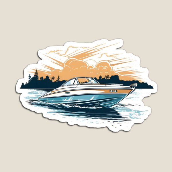 Item preview, Speedboat designed and sold by WisdomWeaveTees.