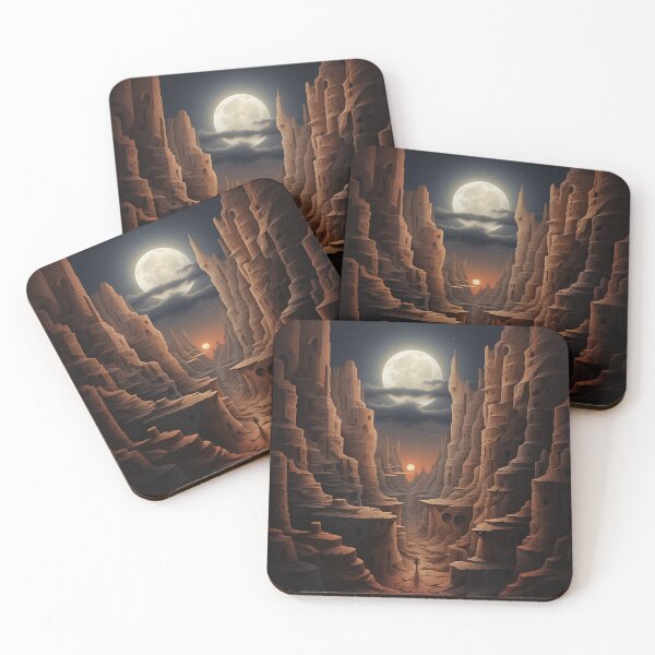 Item preview, Dual Horizons: Sun and Moon in the Desert designed and sold by Christian Weiss.
