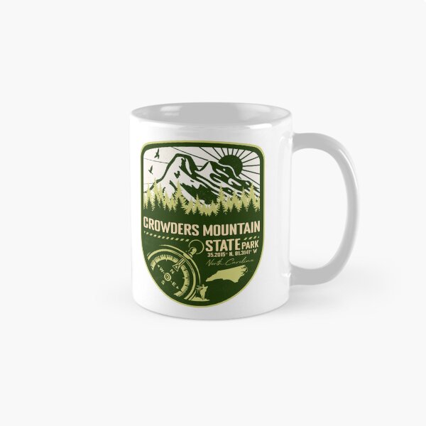 Item preview, Crowders Mountain State Park North Carolina - NC Green Badge Forest and Wilderness  designed and sold by mountainfad.