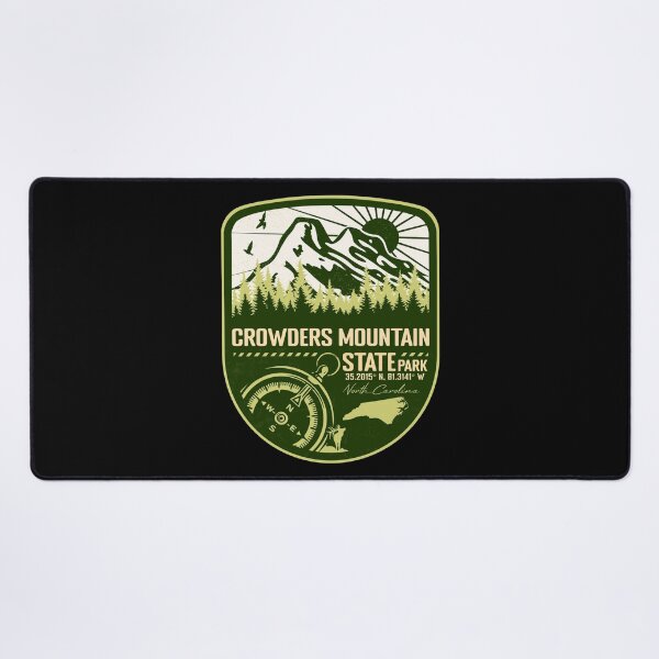 Item preview, Crowders Mountain State Park North Carolina - NC Green Badge Forest and Wilderness  designed and sold by mountainfad.
