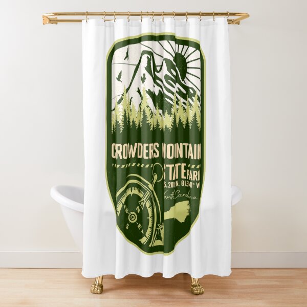 Item preview, Crowders Mountain State Park North Carolina - NC Green Badge Forest and Wilderness  designed and sold by mountainfad.