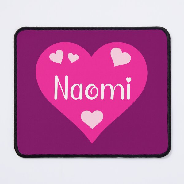 Item preview, Naomi Name Pink Heart designed and sold by Jeallan Designs.