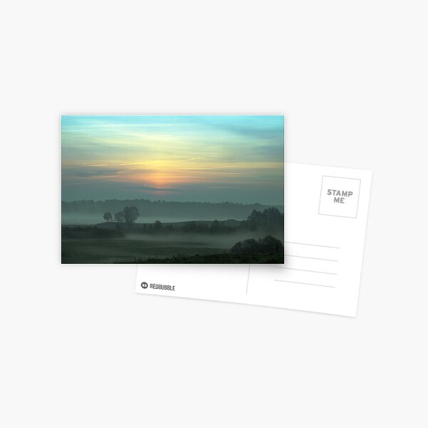 Fog Layers Postcard