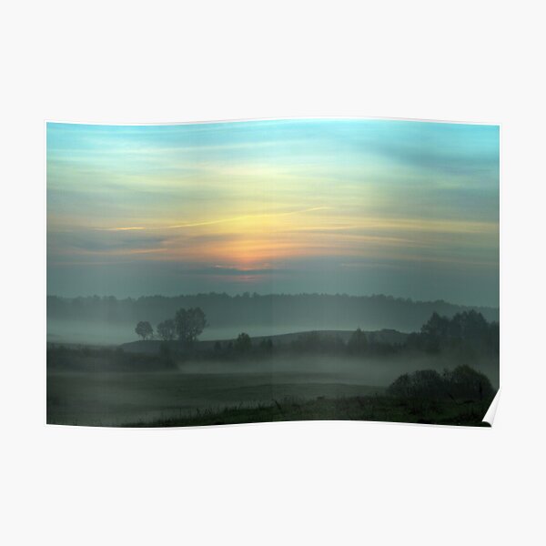 Fog Layers Poster