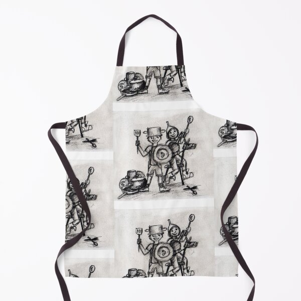 Item preview,  Funny Drawing of Children Pretending to be Knights designed and sold by colorfulglee.