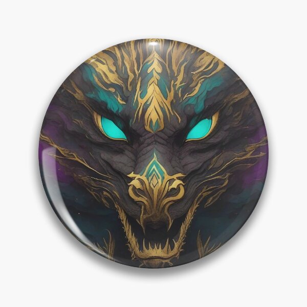 Item preview, Cosmic Golden Dragon designed and sold by DesignDrifts.