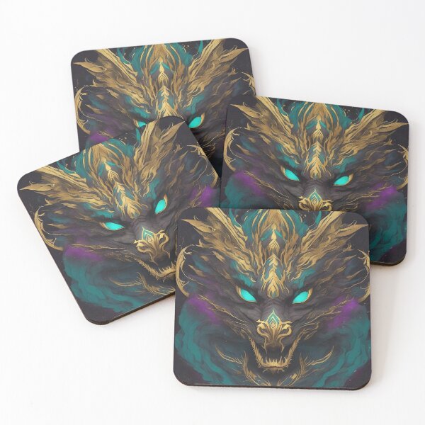 Item preview, Cosmic Golden Dragon designed and sold by DesignDrifts.