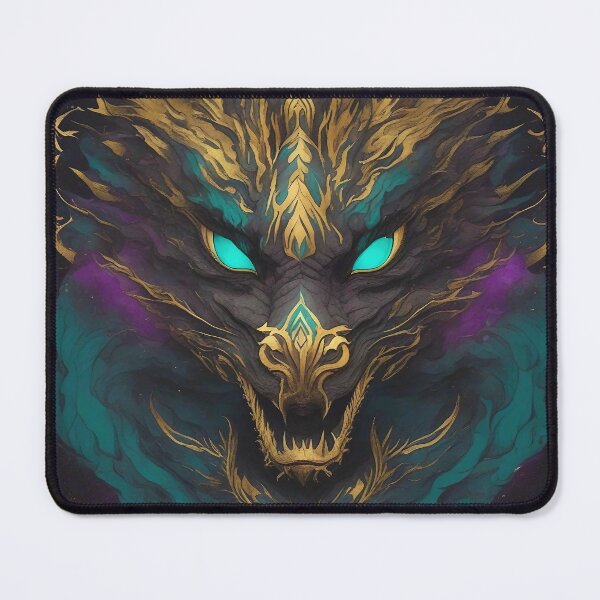 Item preview, Cosmic Golden Dragon designed and sold by DesignDrifts.