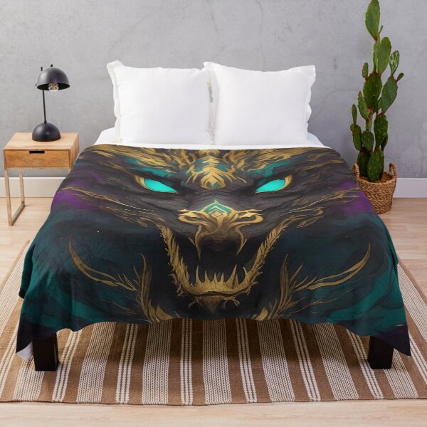 Item preview, Cosmic Golden Dragon designed and sold by DesignDrifts.