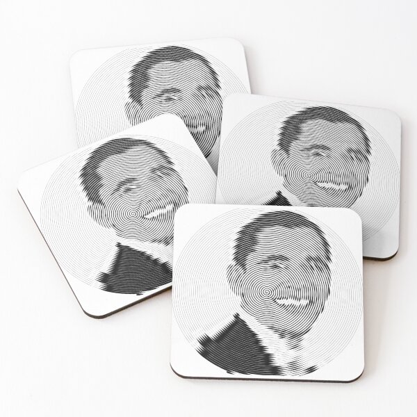 Item preview, Barack Obama Spiroglyph Spiral Art Low Poly designed and sold by SpiroJo.