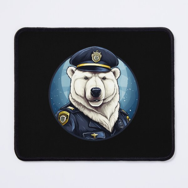 Item preview, Polar bear police designed and sold by Soulskier.
