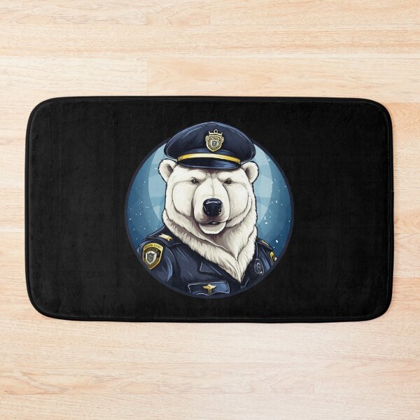 Item preview, Polar bear police designed and sold by Soulskier.