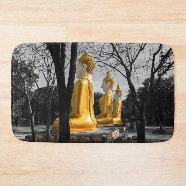 Item preview, 3 Golden Thai Buddhas designed and sold by AJEvans.