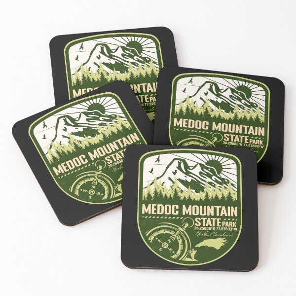 Item preview, Medoc Mountain State Park North Carolina - NC Green Badge Forest and Wilderness  designed and sold by mountainfad.