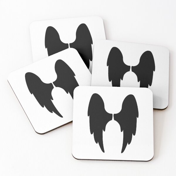 Item preview, Minimalistic Black Angel Wings  designed and sold by EvaAngel.