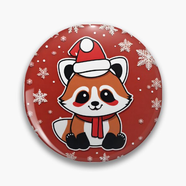 Item preview, Red Panda Christmas Design designed and sold by VisualMotivator.
