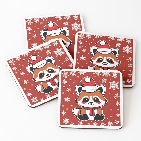 Item preview, Red Panda Christmas Design designed and sold by VisualMotivator.