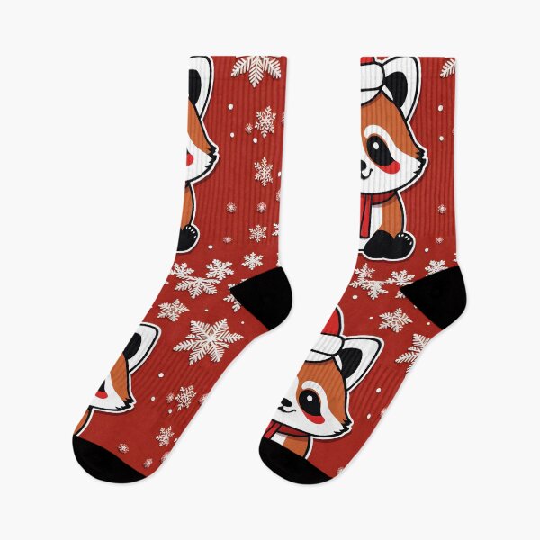 Item preview, Red Panda Christmas Design designed and sold by VisualMotivator.