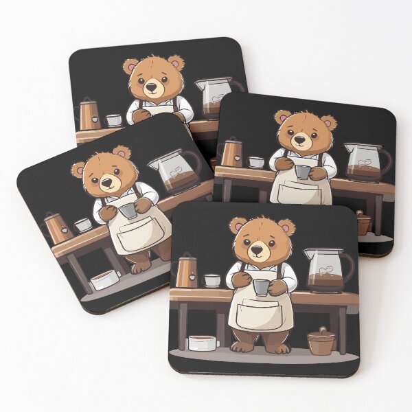 Item preview, Bearista Barista designed and sold by Getup-clothing.