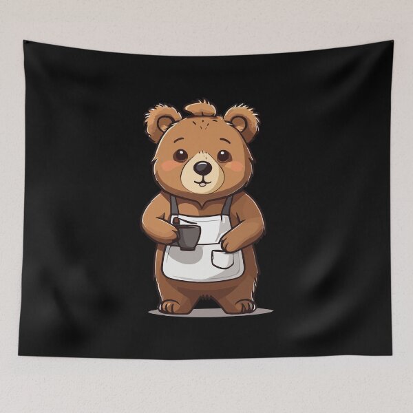 Item preview, Bearista Barista designed and sold by Getup-clothing.