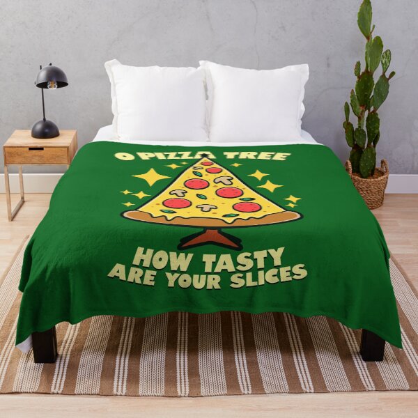 Item preview, O Pizza Tree Funny Christmas Tree designed and sold by BoggsNicolasArt.