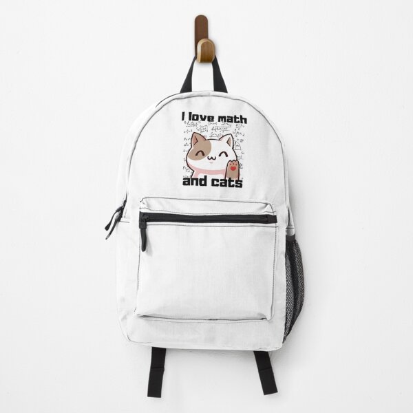 Item preview, Math Kitty Cat, I Love Math And Cats Mathematics Math designed and sold by belladesign7.