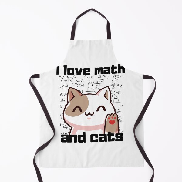 Item preview, Math Kitty Cat, I Love Math And Cats Mathematics Math designed and sold by belladesign7.